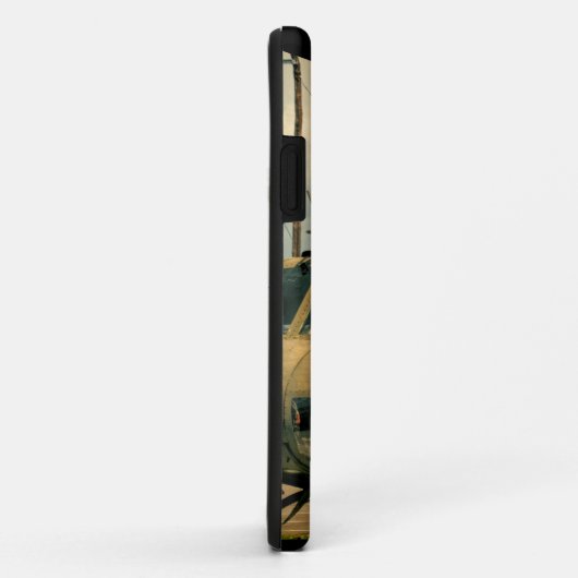 ヴィンテージのベトナム時代のuh1 Hueyの軍隊のヘリコプター Case-Mate iPhoneケース (裏面/右)