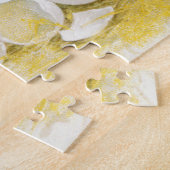 ヴィンテージのベビーの鶏 ジグソーパズル (側面)