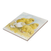 ヴィンテージのベビーの鶏 タイル (側面)