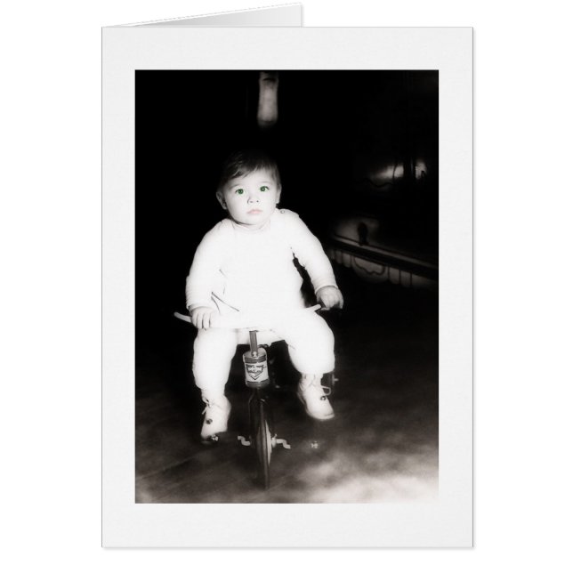 ヴィンテージのベビーカード (正面)