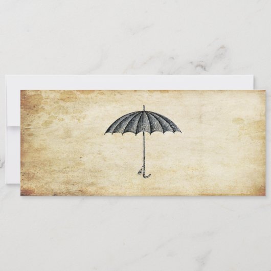 ヴィンテージのベビーシャワーのチケットの招待状 招待状 (裏面)