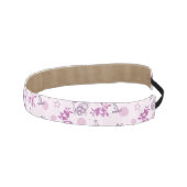 ヴィンテージのベビー動物を表示するパターン アスレチックヘッドバンド (右)