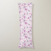 ヴィンテージのベビー動物を表示するパターン ボディピロー (正面縦)