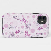 ヴィンテージのベビー動物を表示するパターン Case-Mate iPhoneケース (裏面(横))