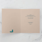 ヴィンテージのベルムのリスボンタワーのポスタースタイル カード (内部)