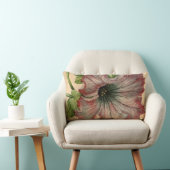 ヴィンテージのペチュニアの種カタログ ランバークッション (椅子)