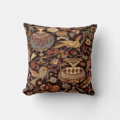 ヴィンテージのペルシャの東洋のトルコのカーペットパターン クッション (正面)