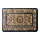 ヴィンテージのペルシャの東洋のトルコのカーペットパターン バスマット (正面)