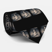 ヴィンテージのホッケーのスケートパターン ネクタイ (ロール)