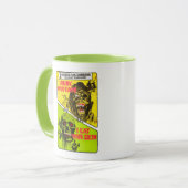 ヴィンテージのホラー映画のマグ マグカップ (正面左)