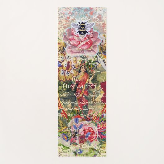 ヴィンテージのボヘミア人の女神 ヨガマット (正面)