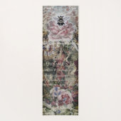 ヴィンテージのボヘミア人の女神 ヨガマット (裏面)