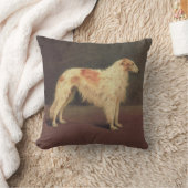 ヴィンテージのボルゾイの装飾用クッション クッション (ブランケット)