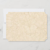 ヴィンテージのボートの恋人の結婚式招待状 招待状 (裏面)