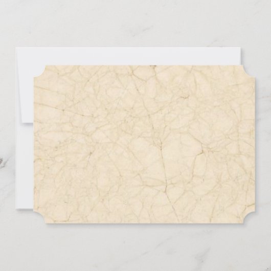 ヴィンテージのボートの恋人の結婚式招待状 招待状 (裏面)