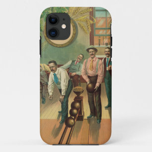 ヴィンテージのボーリング場#191 1894年5月2日 iPhone 11 ケース