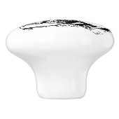 ヴィンテージのポザーダのメキシコ骨組ダンス セラミックノブ (側面)