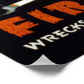 ヴィンテージのポスターが森を壊す – POSTER ポスター (角)