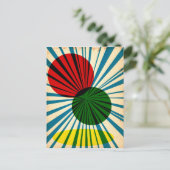 ヴィンテージのポスターデザイン ポストカード (スタンド正面)