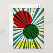 ヴィンテージのポスターデザイン ポストカード (正面/裏面)