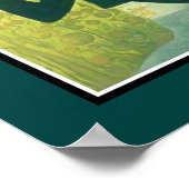 ヴィンテージのポスター有名アーティストのサラ・ベルンハルト ポスター (角)