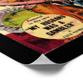 ヴィンテージのポスター漫画ブックがラブストーリーをカバー ポスター (角)