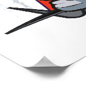 ヴィンテージのポスター1957プリマス・フューリー ポスター (角)