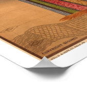 ヴィンテージのポスター：ネルソンウィスキーのベル ポスター (角)