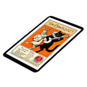 ヴィンテージのポスター：黒猫， 1896 マグネット (左側)