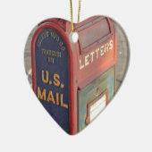 ヴィンテージのポスト セラミックオーナメント (左)