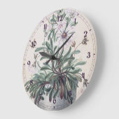 ヴィンテージのポット ラージ壁時計 (傾斜)