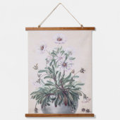 ヴィンテージのポット 吊り下げ型タペストリー (正面)