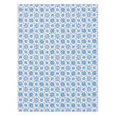 ヴィンテージのポルトガル人のAzulejoのタイルパターン テーブルクロス (正面)