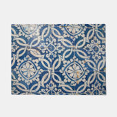 ヴィンテージのポルトガル人のazulejo ドアマット (正面)