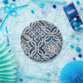 ヴィンテージのポルトガル人のazulejo ペーパープレート (パーティー)