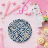 ヴィンテージのポルトガル人のazulejo ペーパープレート (パーティー)