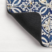 ヴィンテージのポルトガル語Azulejo マウスパッド (コーナー)