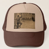 ヴィンテージのマカジキの火器のよい打撃の広告のトラック運転手の帽子 キャップ (正面)