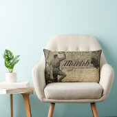 ヴィンテージのマカジキの火器銃の広告の家の装飾の枕 ランバークッション (椅子)