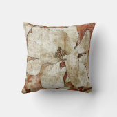 ヴィンテージのマグノリアのトスの枕 クッション (裏面)