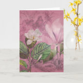 ヴィンテージのマグノリアの歌の服装およびギフト カード (黄色い花)