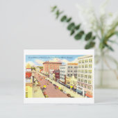 ヴィンテージのマコン、ジョージア ポストカード (スタンド正面)