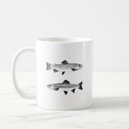 ヴィンテージのマスの芸術 コーヒーマグカップ