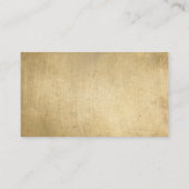 ヴィンテージのマッサージセラピスト 名刺 (裏面)