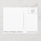 ヴィンテージのマドンナのクリスマスの郵便はがき シーズンポストカード (裏面)