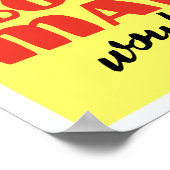 ヴィンテージのマークはWPAの方が良い ポスター (角)