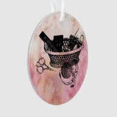 ヴィンテージのミシン及び概念のオーナメント オーナメント (正面)