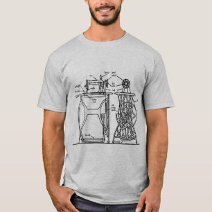 ヴィンテージのミシン Tシャツ