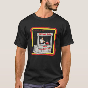 ヴィンテージのメアリおもしろいーの血は吸血鬼P Tシャツ