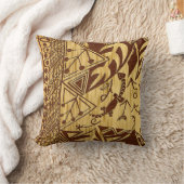 ヴィンテージのモチーフ クッション (ブランケット)